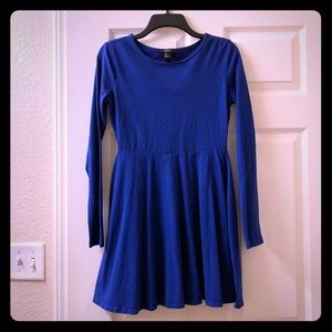 Forever 21 Blue Skater Dress